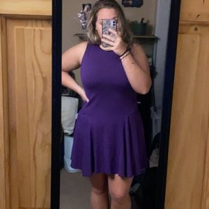 Purple Ralph Lauren mini dress